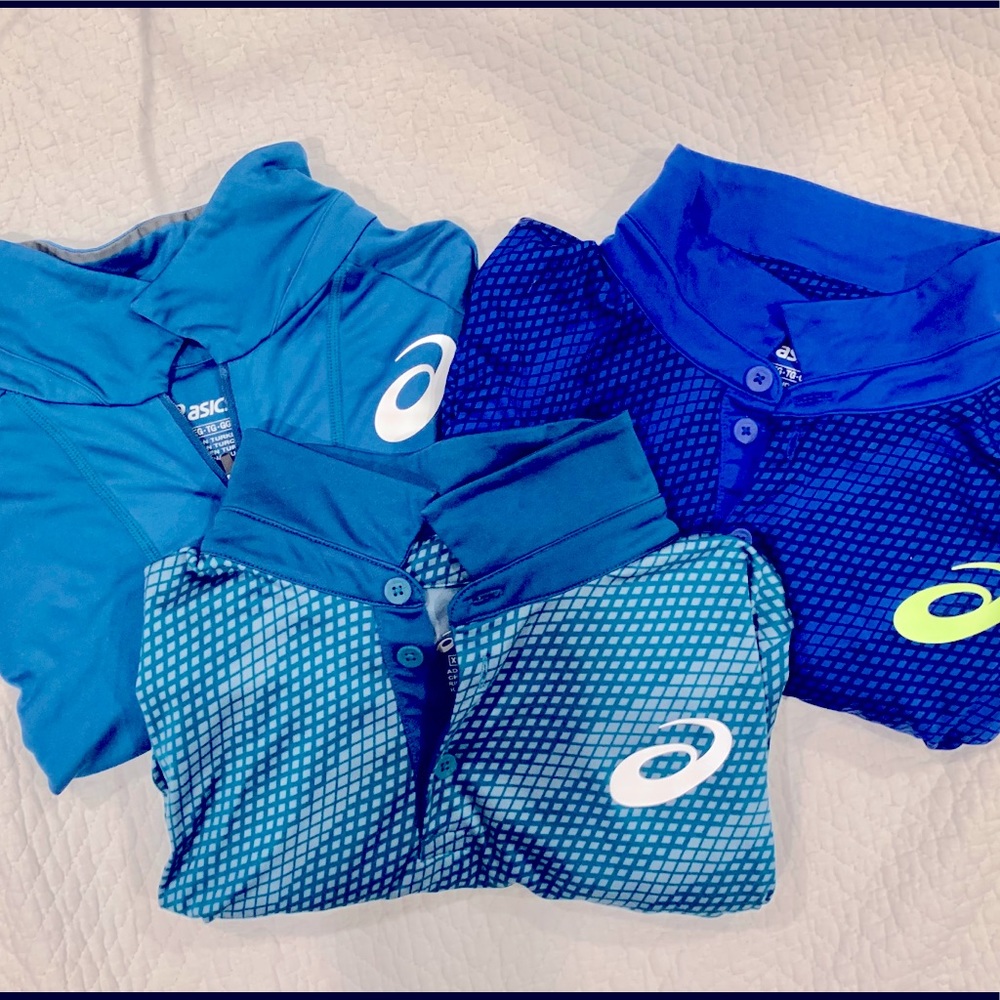Never Worn ASICS Men’s tennis polos: XL